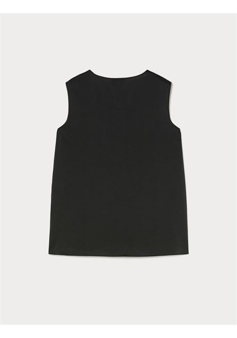top in raso martellato- nero PERSONA by M.Rinaldi | PACCHE004